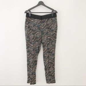 LOFT Wild Praire Print Ankle Pants